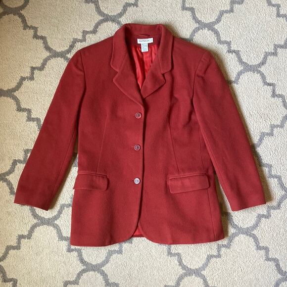 Ann Taylor Peacoat Women's Size 10 Wool Cashmere Blend - Picture 2 of 9